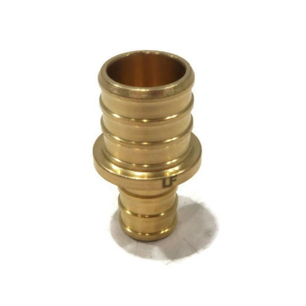 150 3/4 x 3/4 PEX Brass Lead Free Coupling Barbed Fitting Waterline Plumbing by The ROP Shop 150 3/4 x 3/4 PEX Brass Lead Free Coupling Barbed Fitting Waterline Plumbing by The ROP Shop